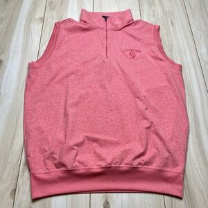 Turtleson CHAMPIONS GATE Golf Vest Performance 1/4 Zip Mens Medium